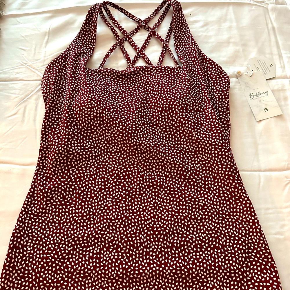Buff Bunny top with built in bra. Size medium NWT